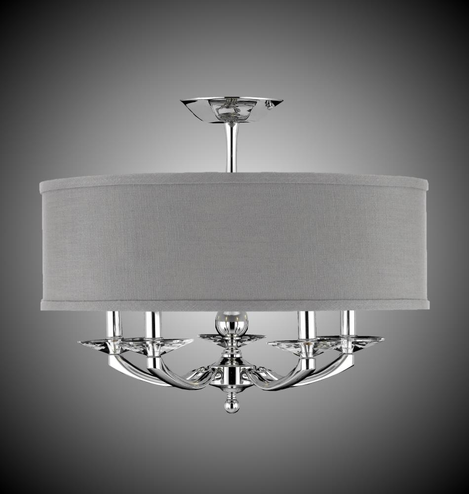 Five Light Flush Mount